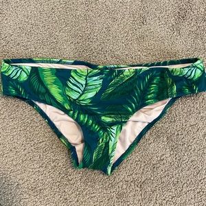 Palm Print Bikini Bottom
